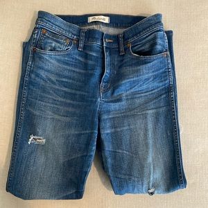 Madewell 9 inch high riser, skinny skinny jeans